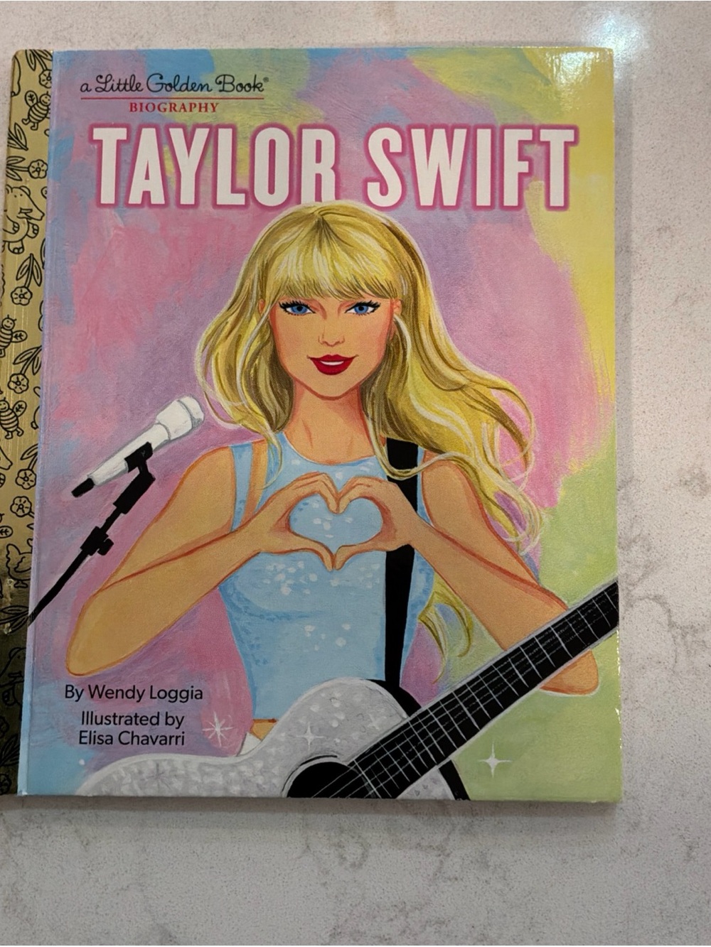 Taylor Swift Biography by Wendy Loggia 2023 Little Golden Book Series